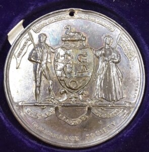 Silver Temperance Medal